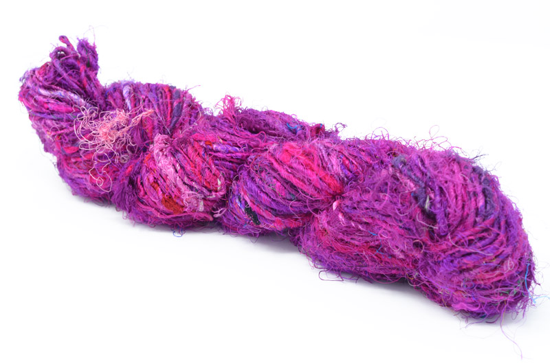 Sari Silk Yarn - Pink