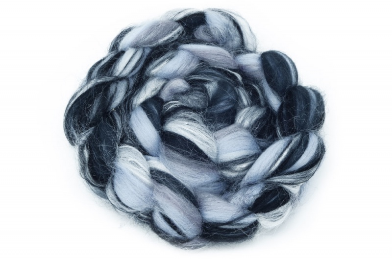 Merino and Silk, Grey 100gm