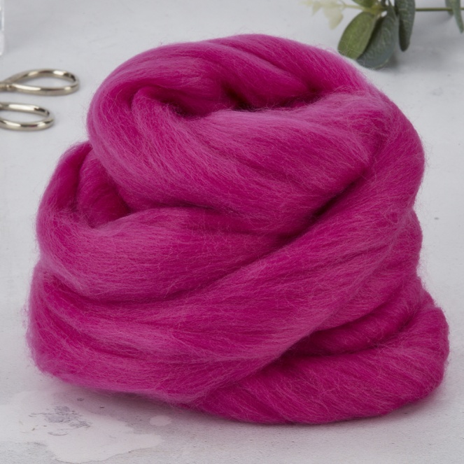 Pink Lilac Dyed Merino 3.85