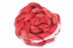 Merino and Silk, Red 100gm